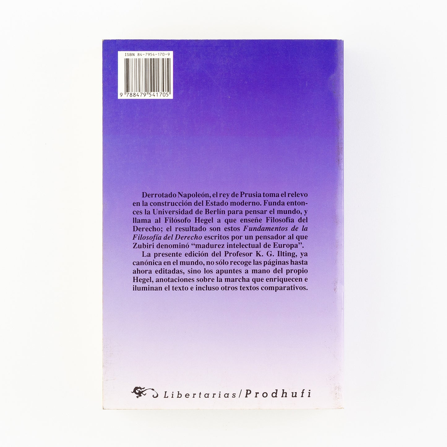 Fundamentos de la Filosofía del Derecho