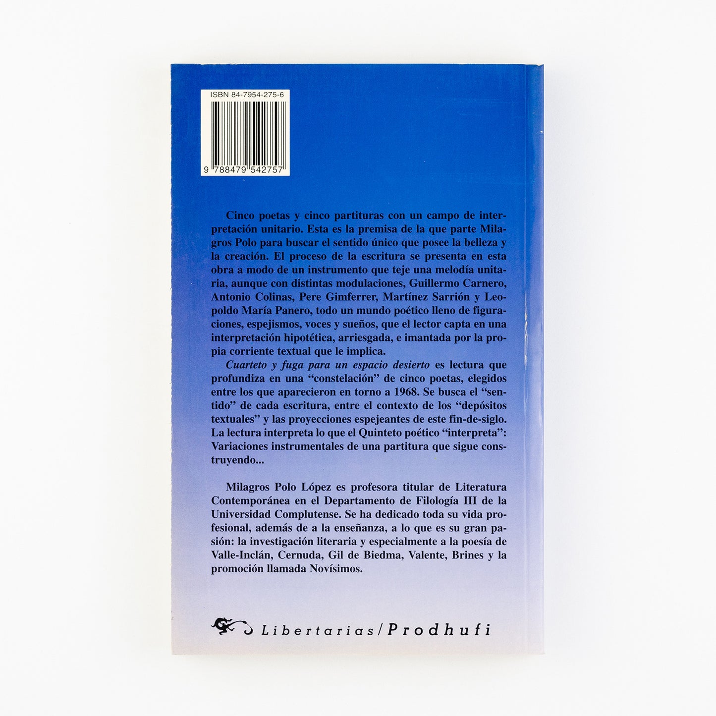 Cuarteto y fuga para un espacio desierto