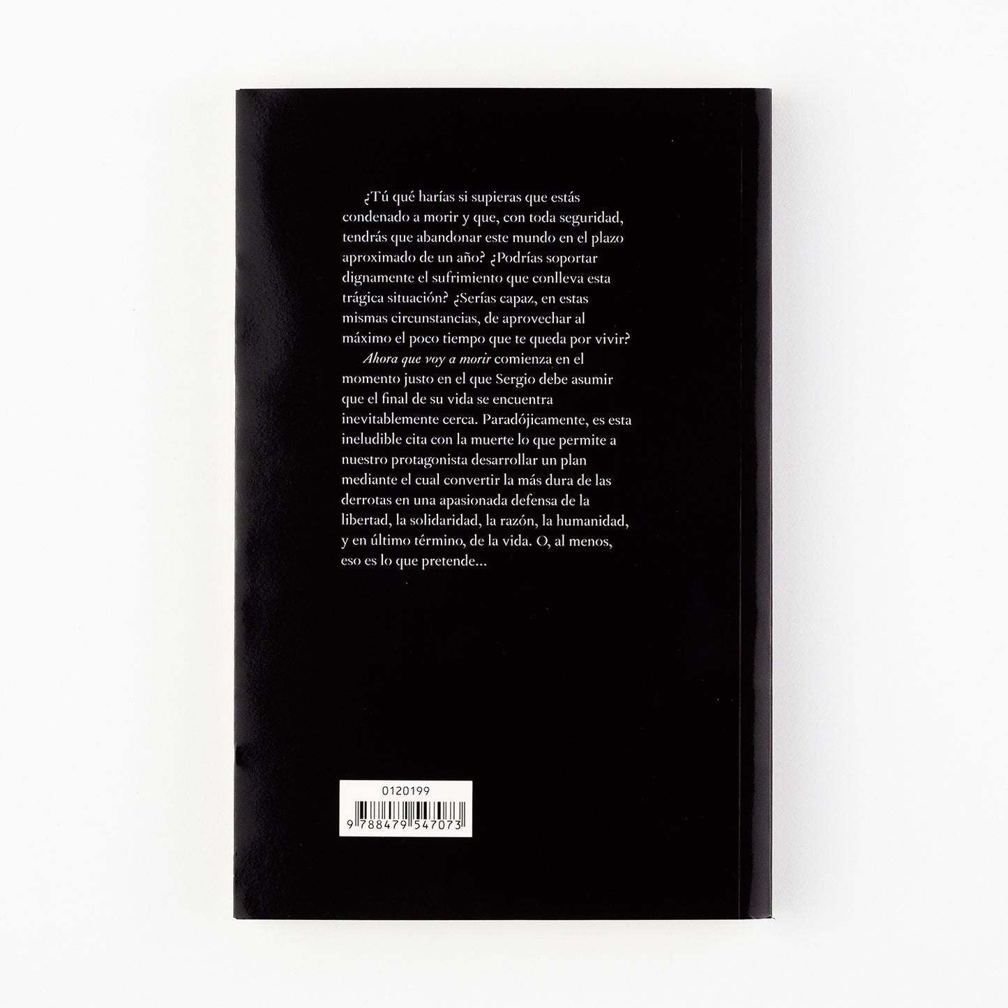 Ahora que voy a morir