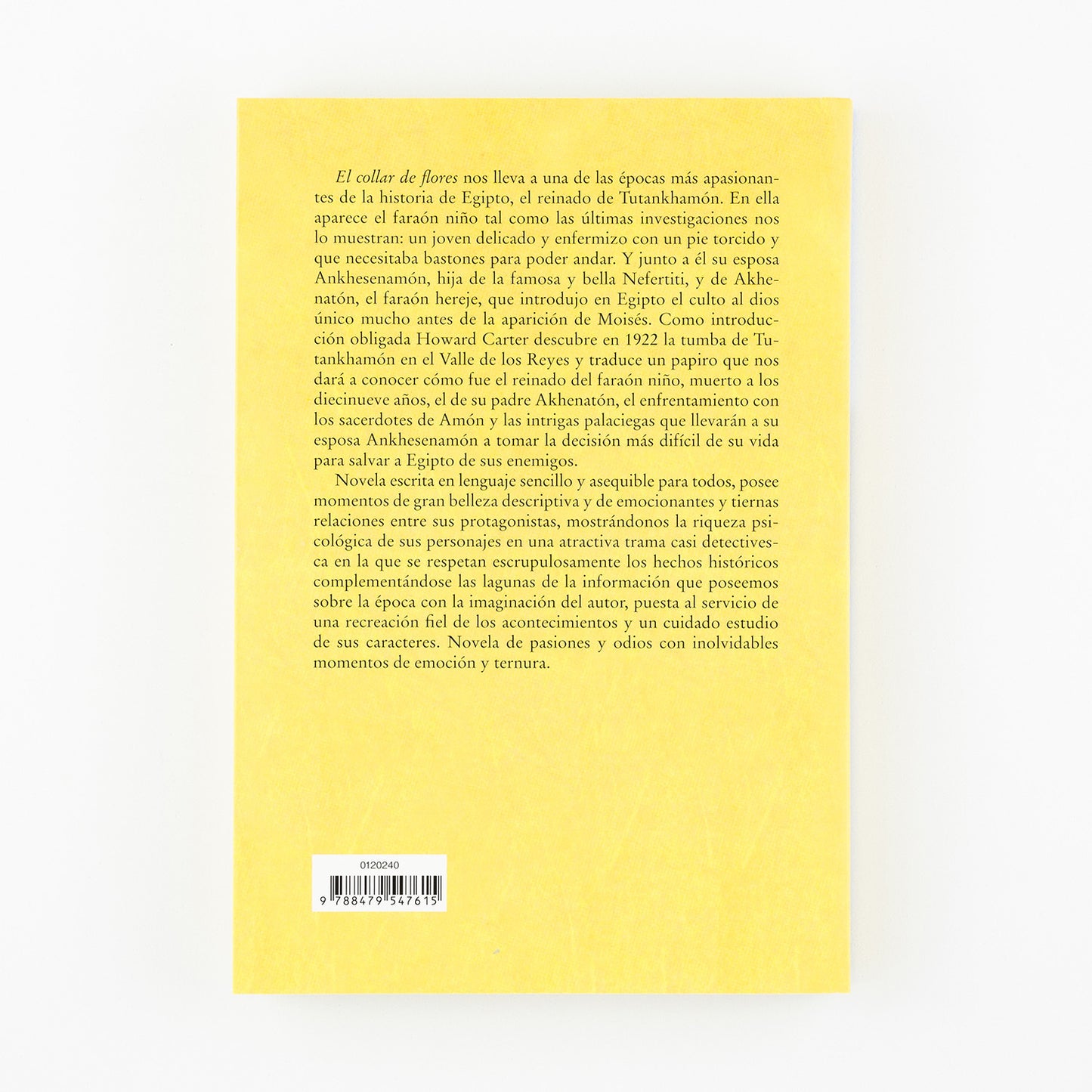 El collar de flores. La novela de Tutankhamón
