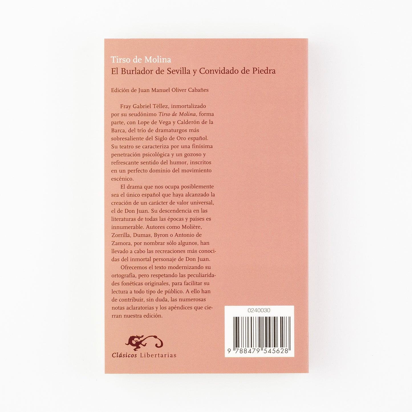 El burlador de Sevilla y Convidado de piedra
