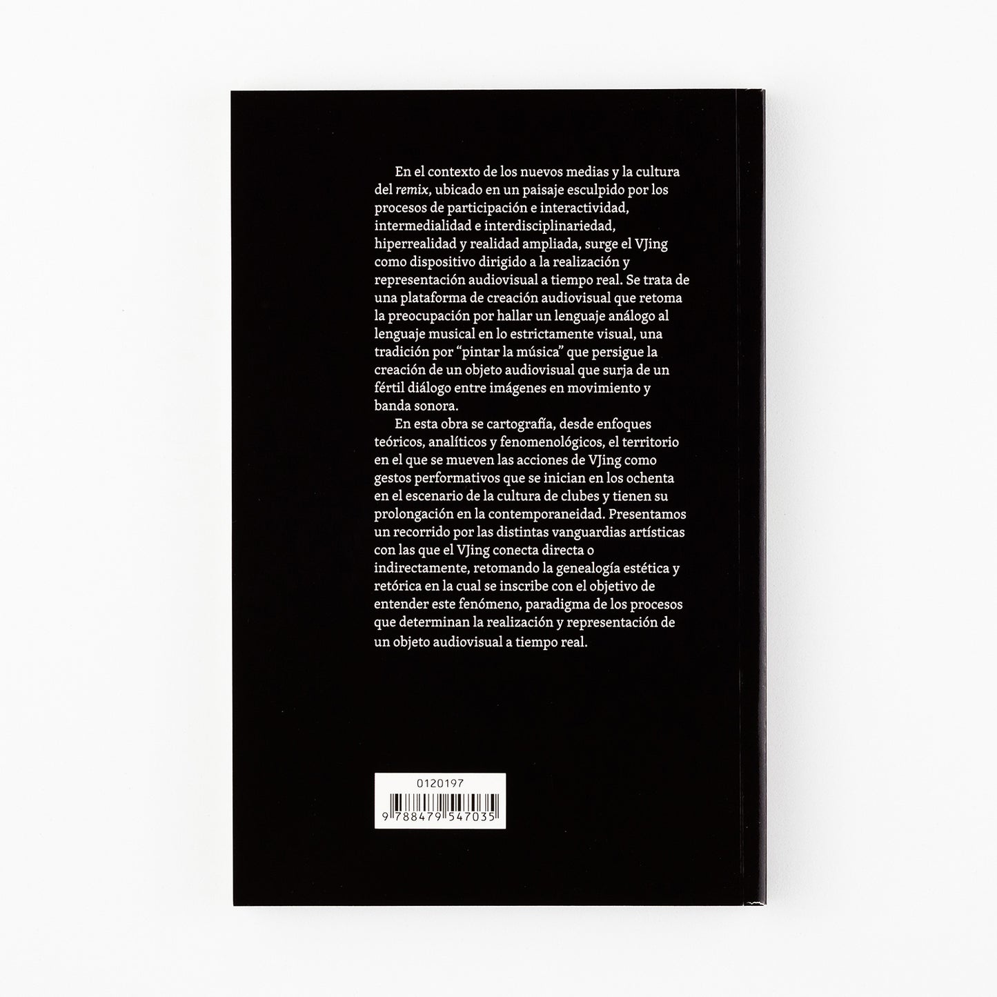 Teoría del VJing. Realización y representación a tiempo real. Apropiación de retórica y estética de las vanguardias artísticas del s. XX