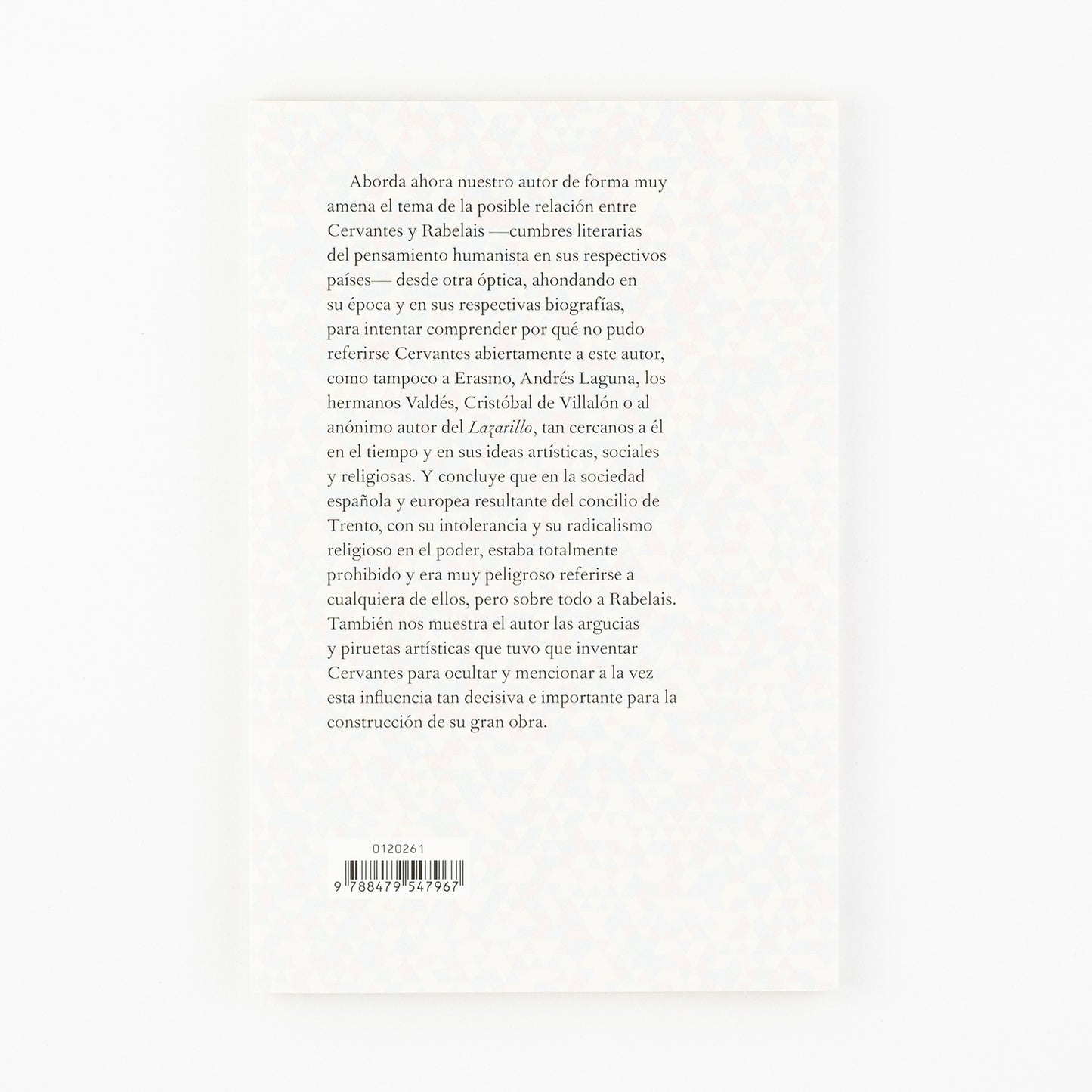 Cervantes y Rabelais. El gran maestro de Cervantes