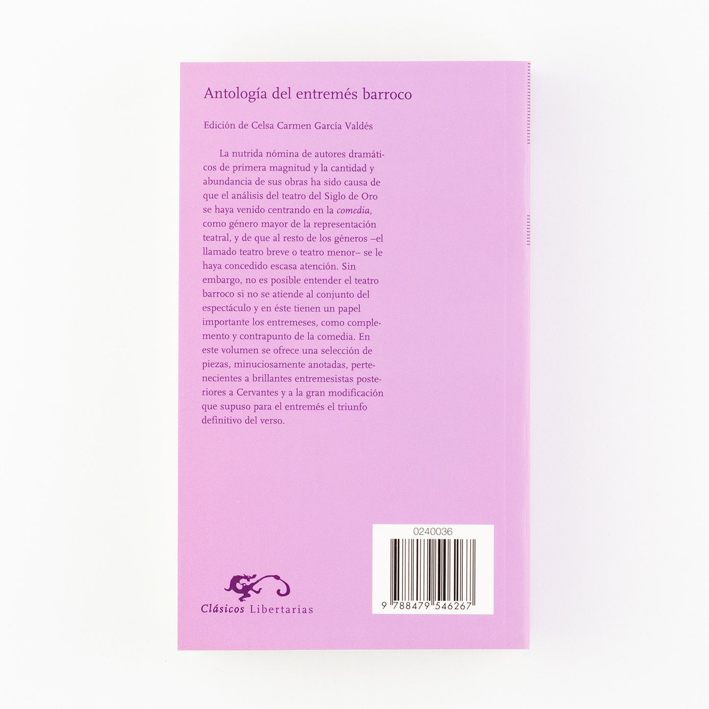 Antología del Entremés Barroco