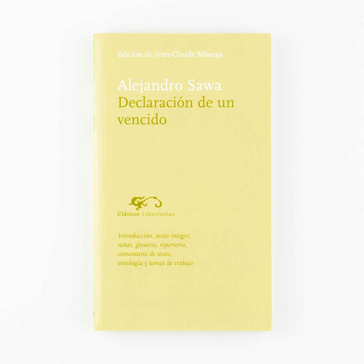 Declaración de un vencido