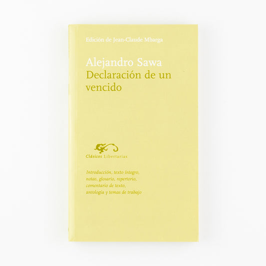 Declaración de un vencido